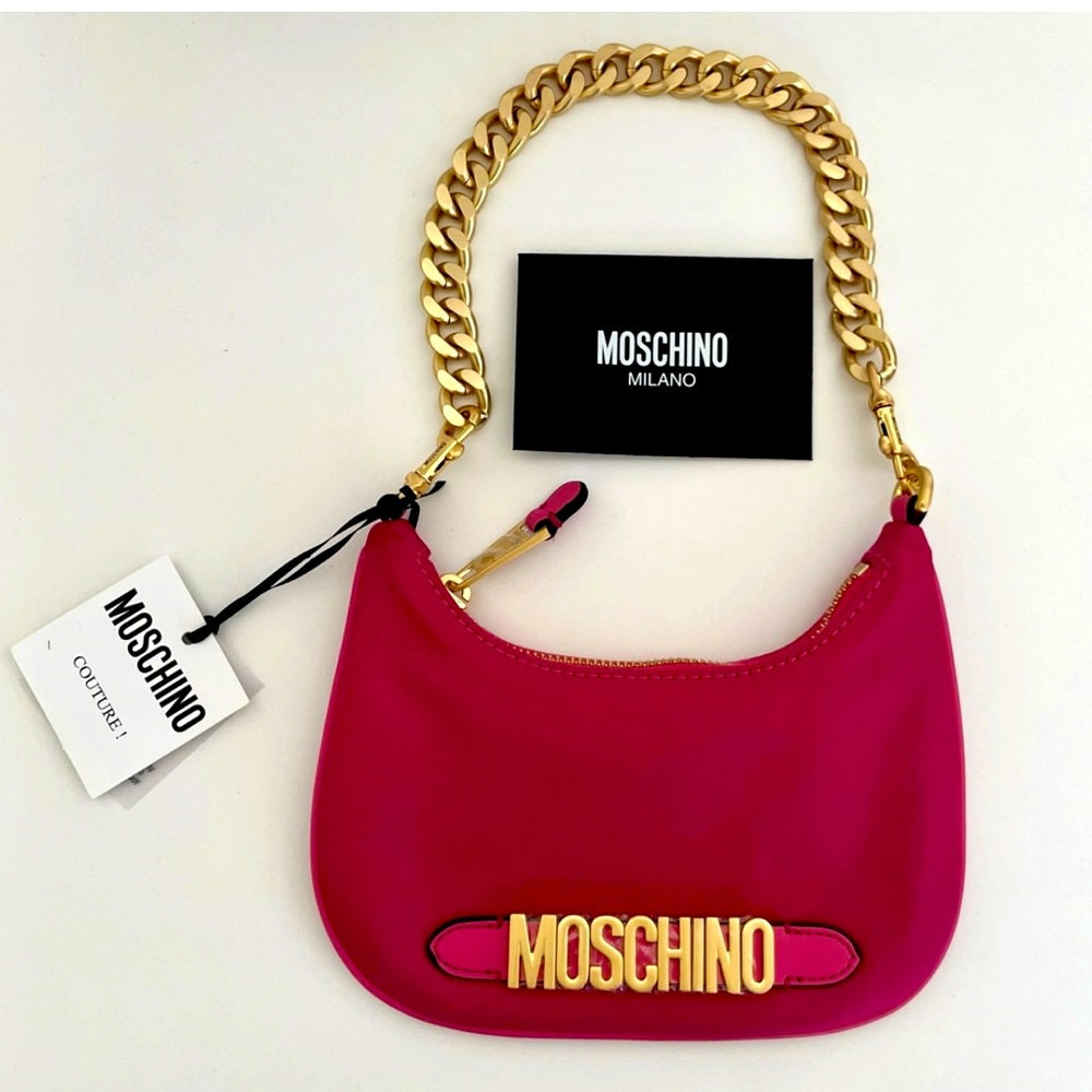 Moschino Pink Mini Bag with Luxe Appeal